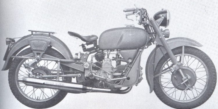 Moto Guzzi Falcone Turismo 1967 Militare senza parabrezza
